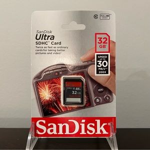 SanDisk Ultra SDHC 32GB Memory Card